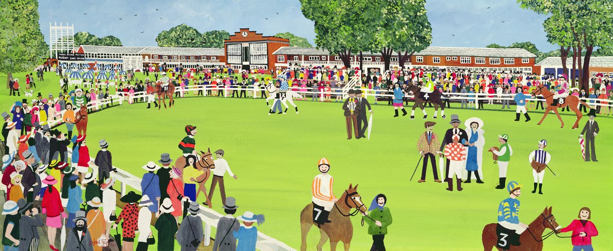 Ascot - o Paddock de Judy Joel