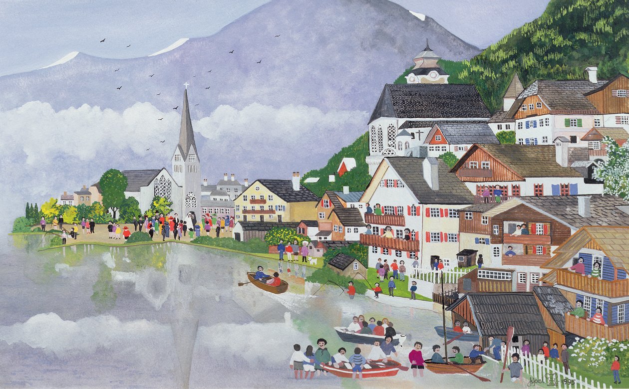 Hallstadt, Áustria, 1995 de Judy Joel