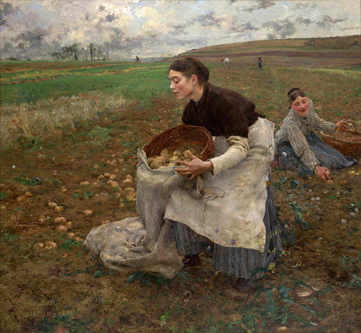 Outubro de Jules Bastien Lepage