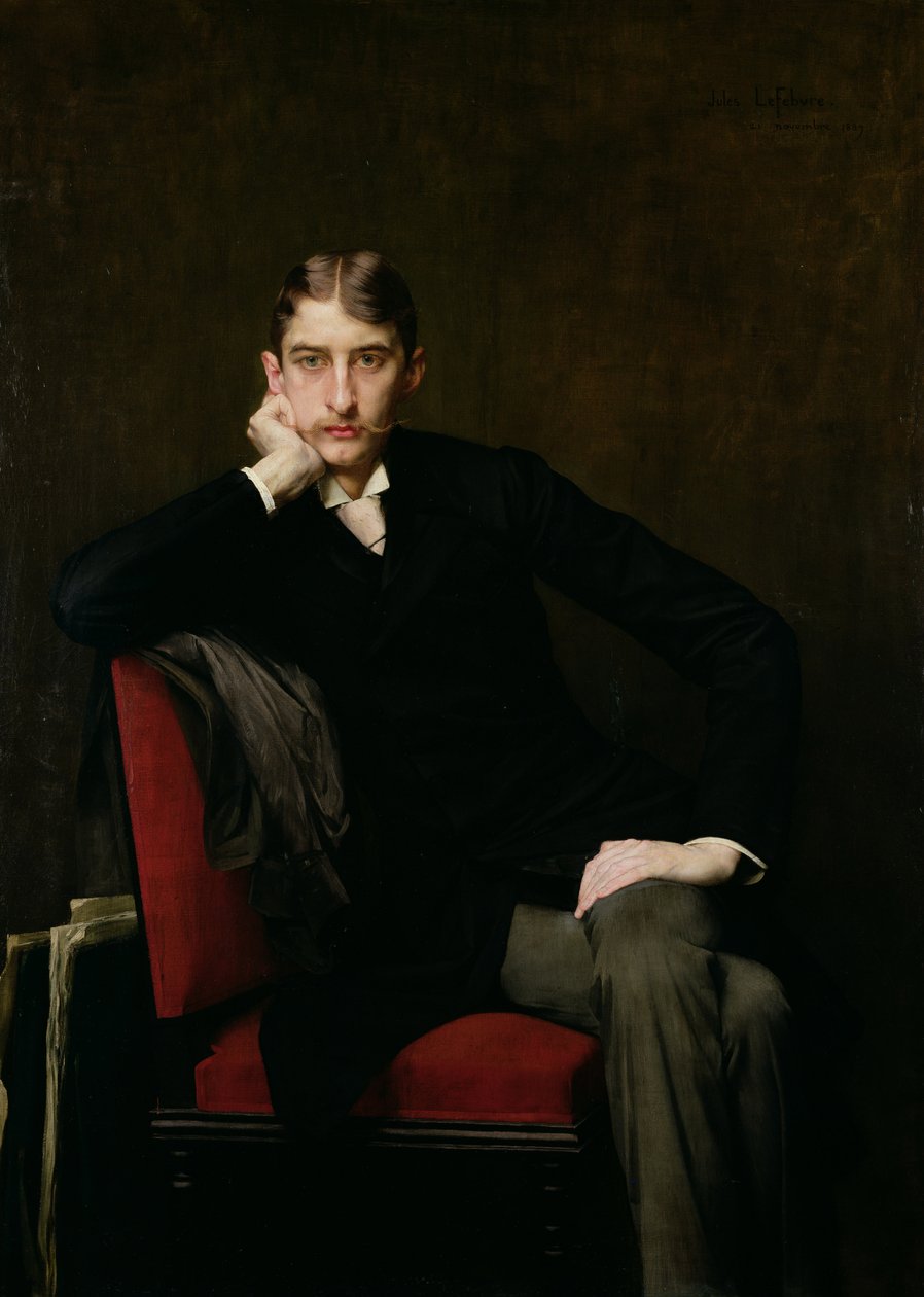 Retrato de M. Fitzgerald, 1889 de Jules Joseph Lefebvre
