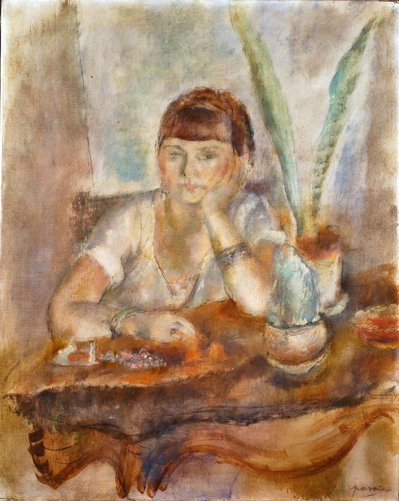 Retrato de Mimi Laurent de Jules Pascin