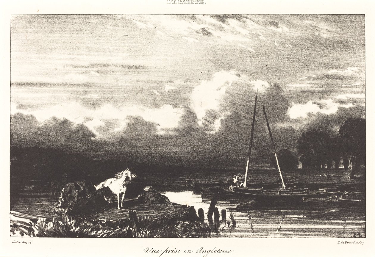Veja na Inglaterra de Jules Dupré