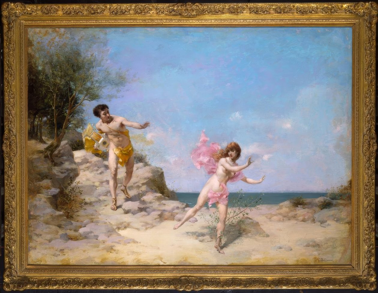 Apollo e Daphne de Jules Frederic Ballavoine