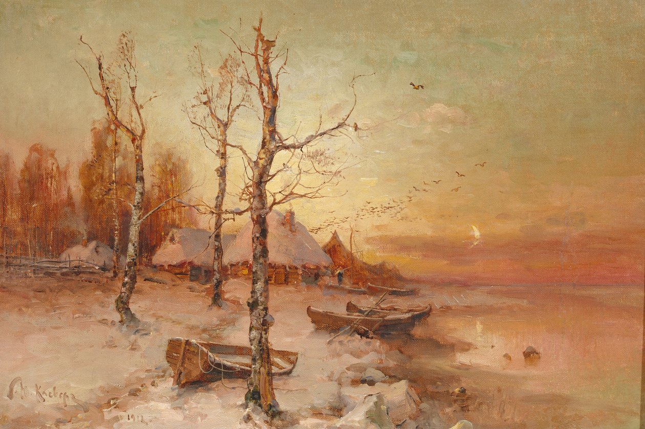 Paisagem, 1912 de Juli Julievich Klever
