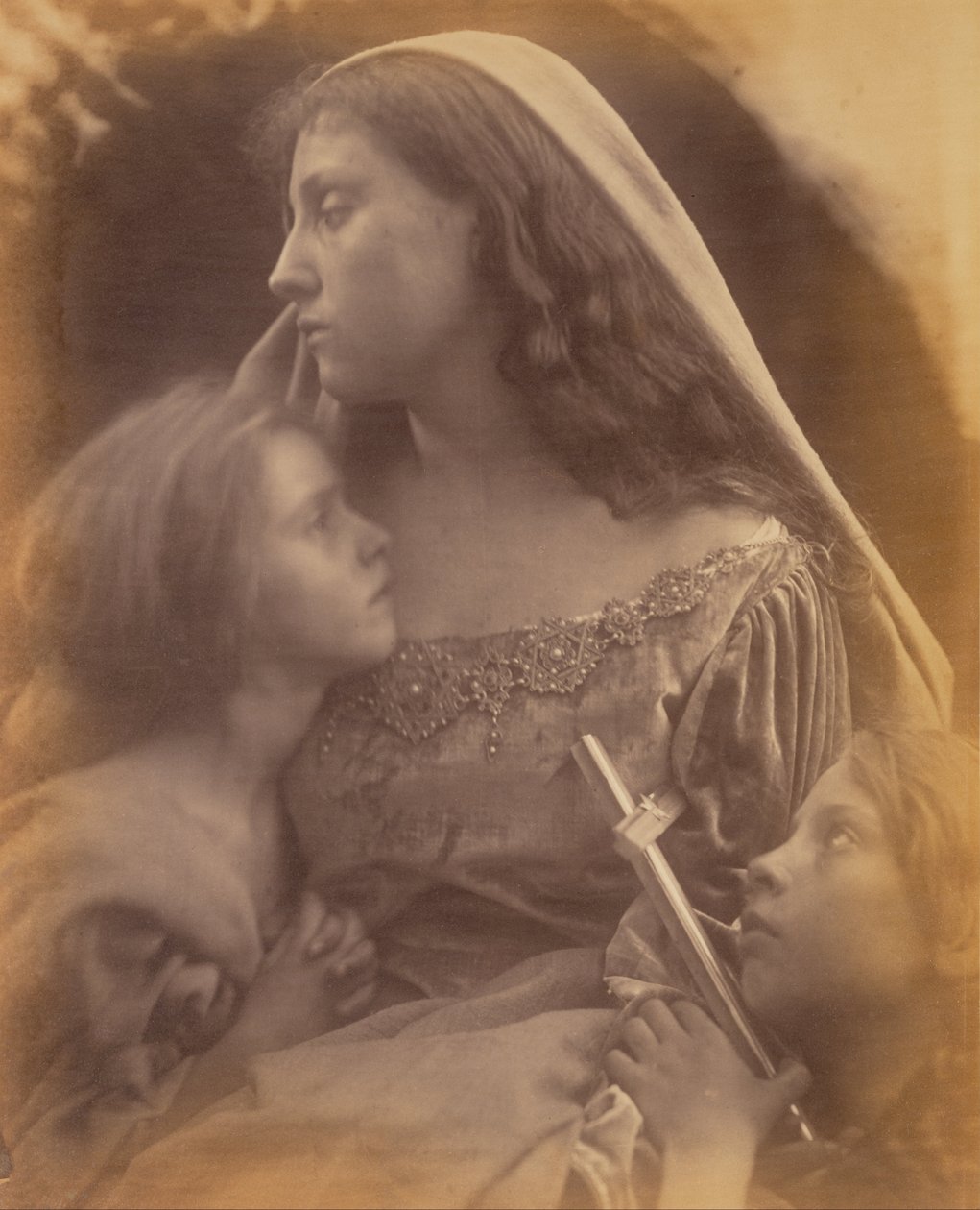 Uma Sagrada Família de Julia Margaret Cameron