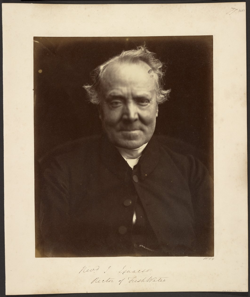 Rev. J. Isaacson de Julia Margaret Cameron