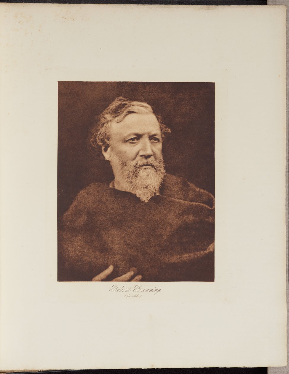Robert Browning de Julia Margaret Cameron