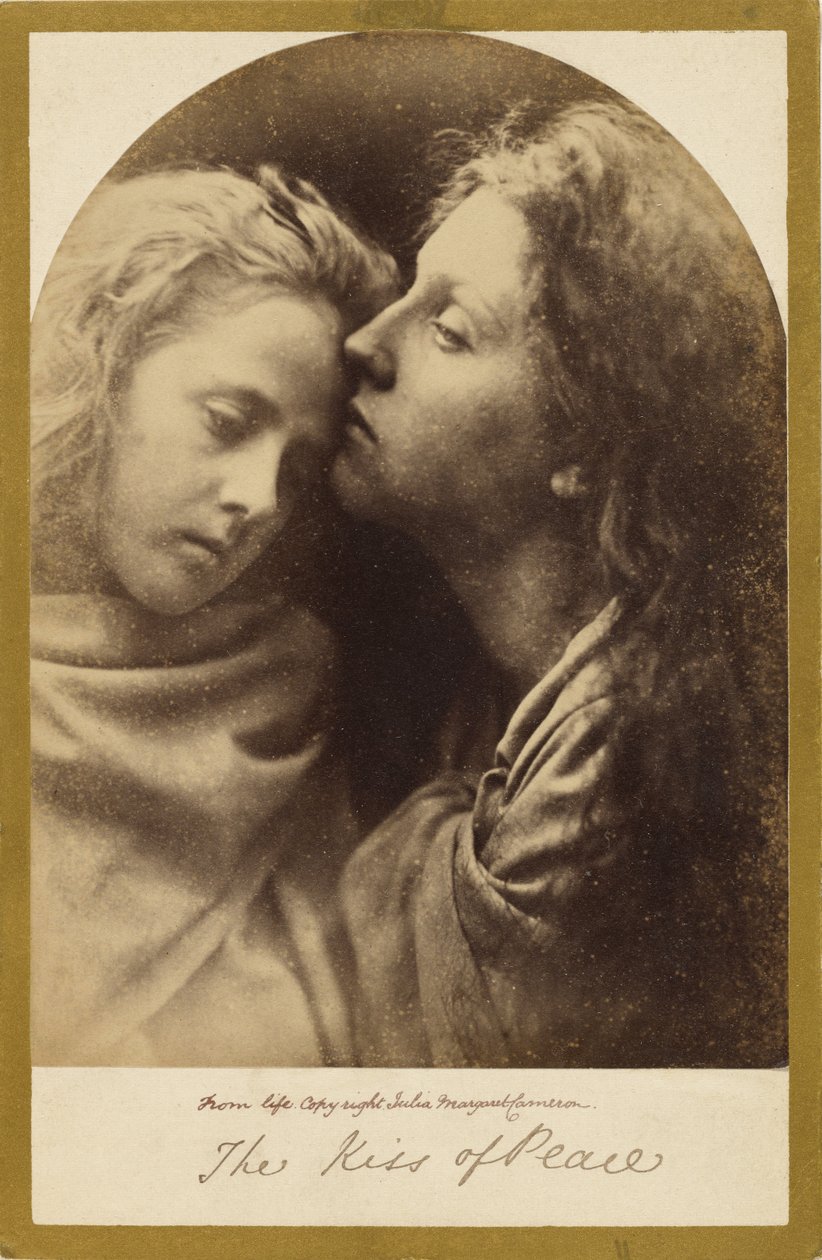 O beijo da paz de Julia Margaret Cameron