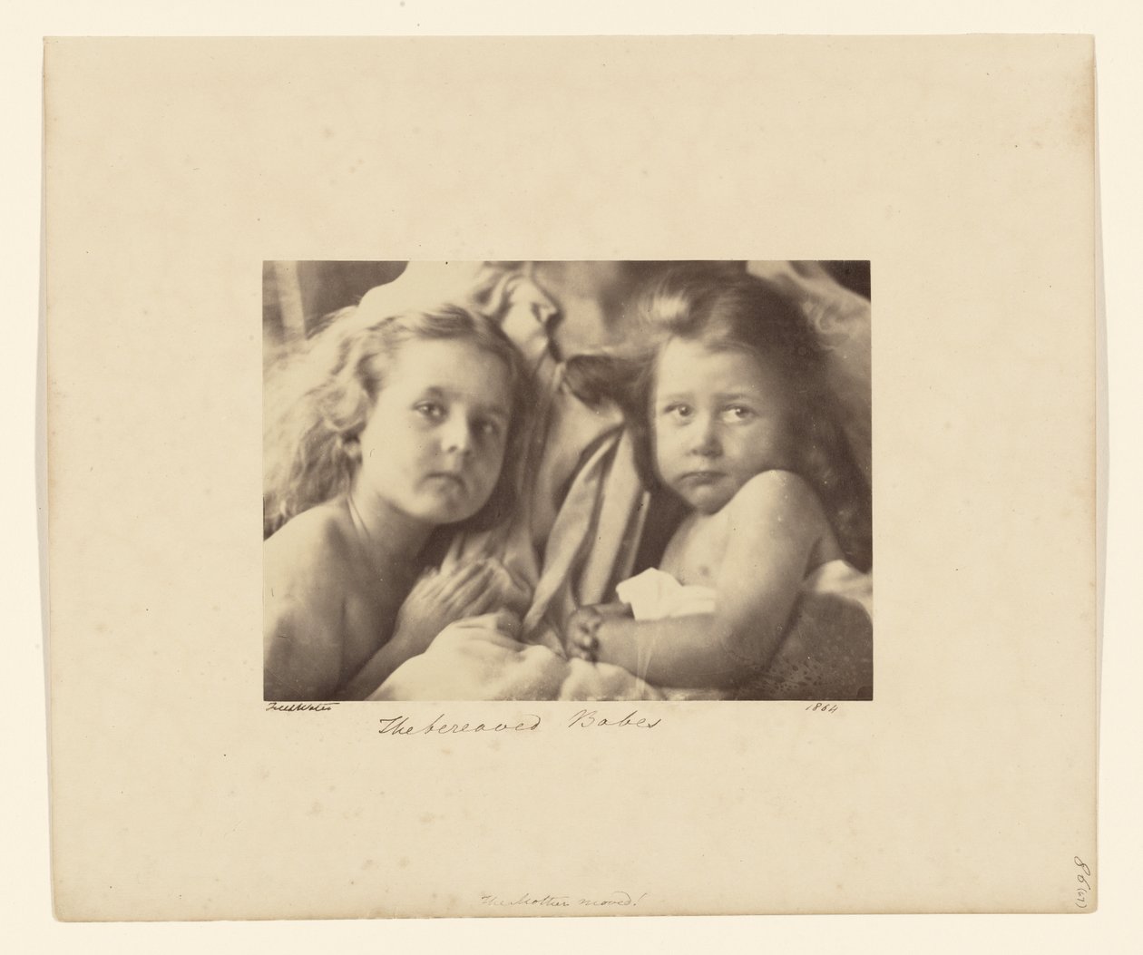 Os bebés de luto de Julia Margaret Cameron