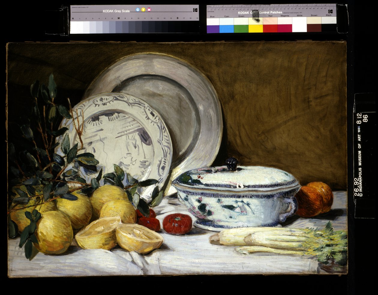 Natureza Morta (óleo sobre tela) de Julian Alden Weir