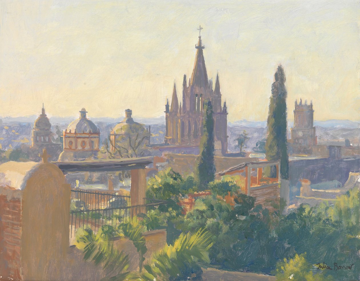 Telhados de San Miguel Allende, 2005 de Julian Barrow