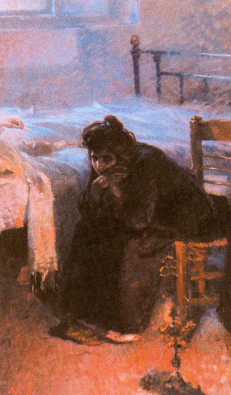 Horas de angústia de Julio Romero de Torres