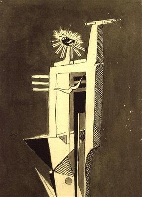 Figura Assustadora, O Profeta, 1941 de Julio Gonzalez