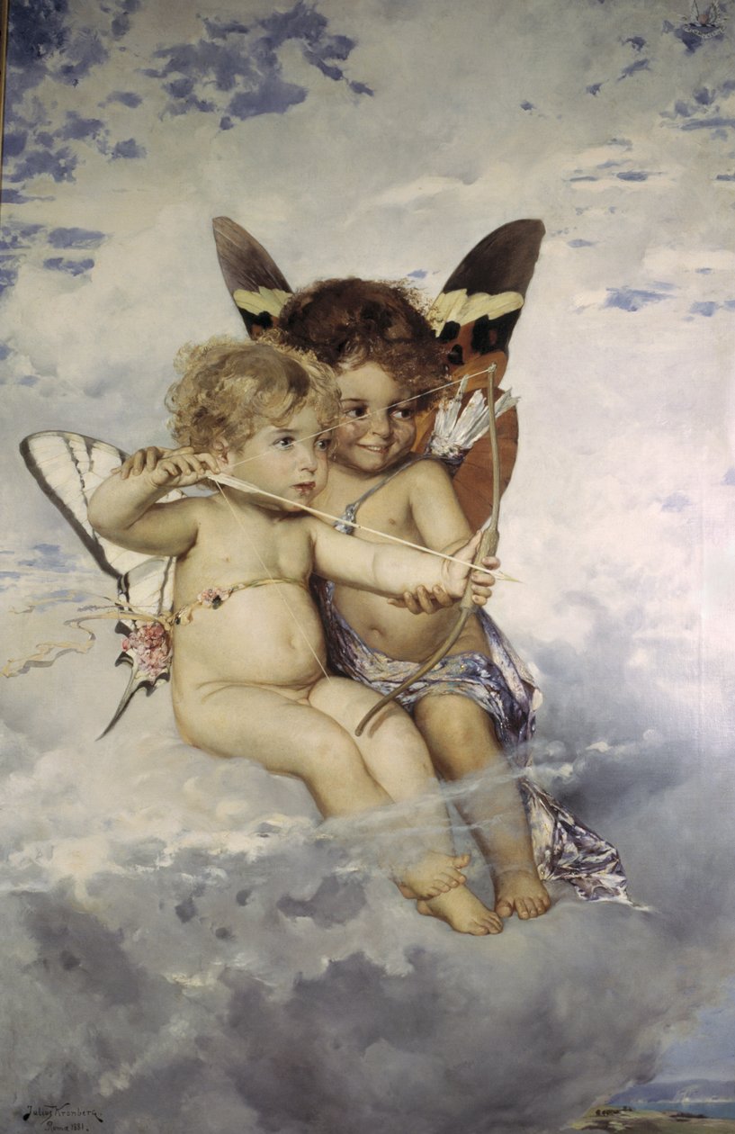 Cupidos, 1881 de Julius Kronberg