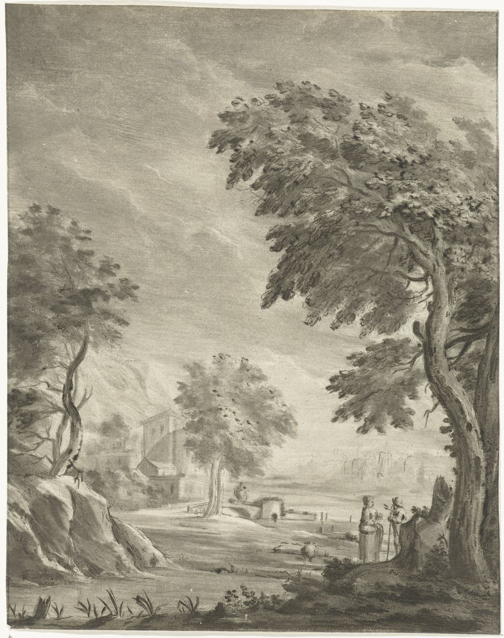 paisagem com estrada de Jurriaan Cootwijck