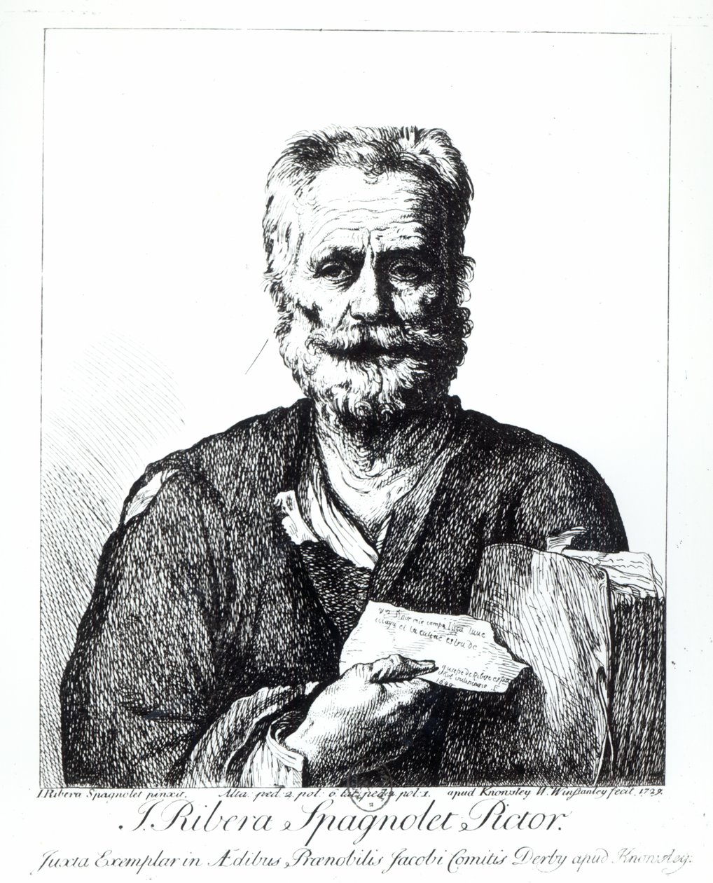 Auto-retrato, 1729 de Jusepe de Ribera