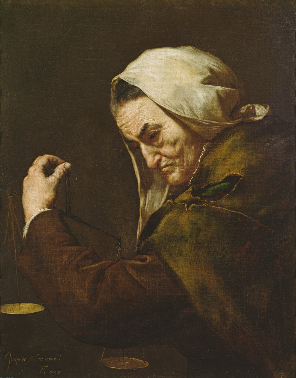 O antigo usurário, 1638 de Jusepe de Ribera