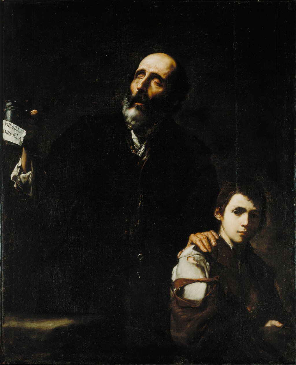 Velho Mendigo cego, c.1632 de Jusepe de Ribera