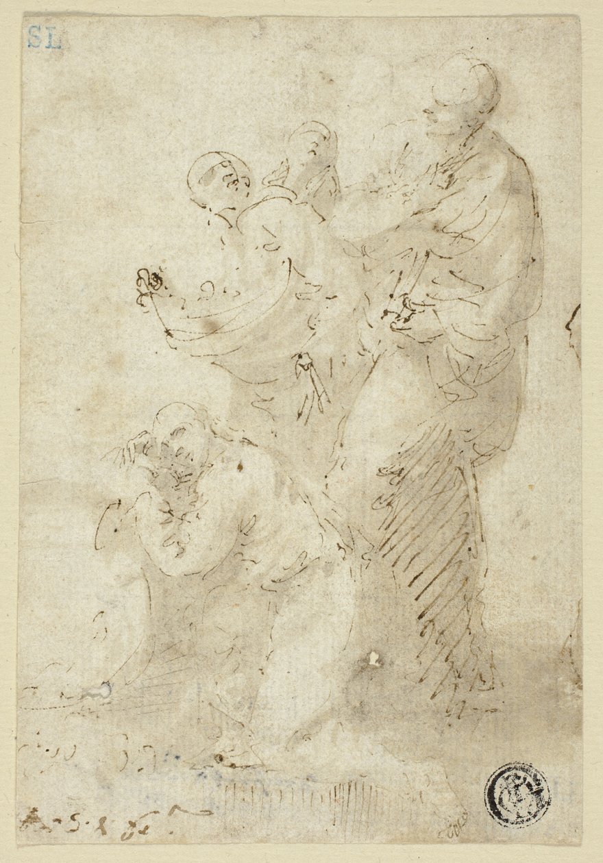 Um grupo de figuras de Jusepe de Ribera