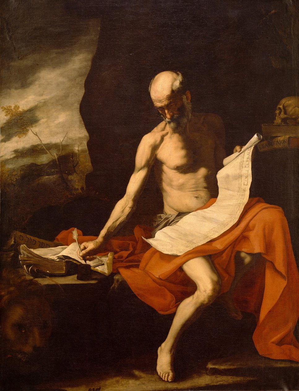 São Jerónimo no deserto de Jusepe de Ribera