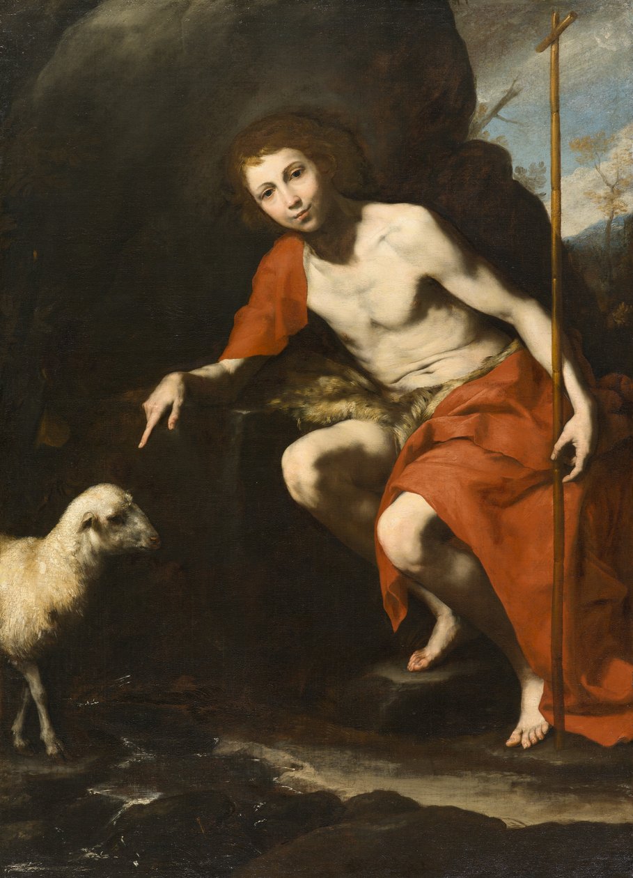 São João Batista, c.1624 de Jusepe de Ribera