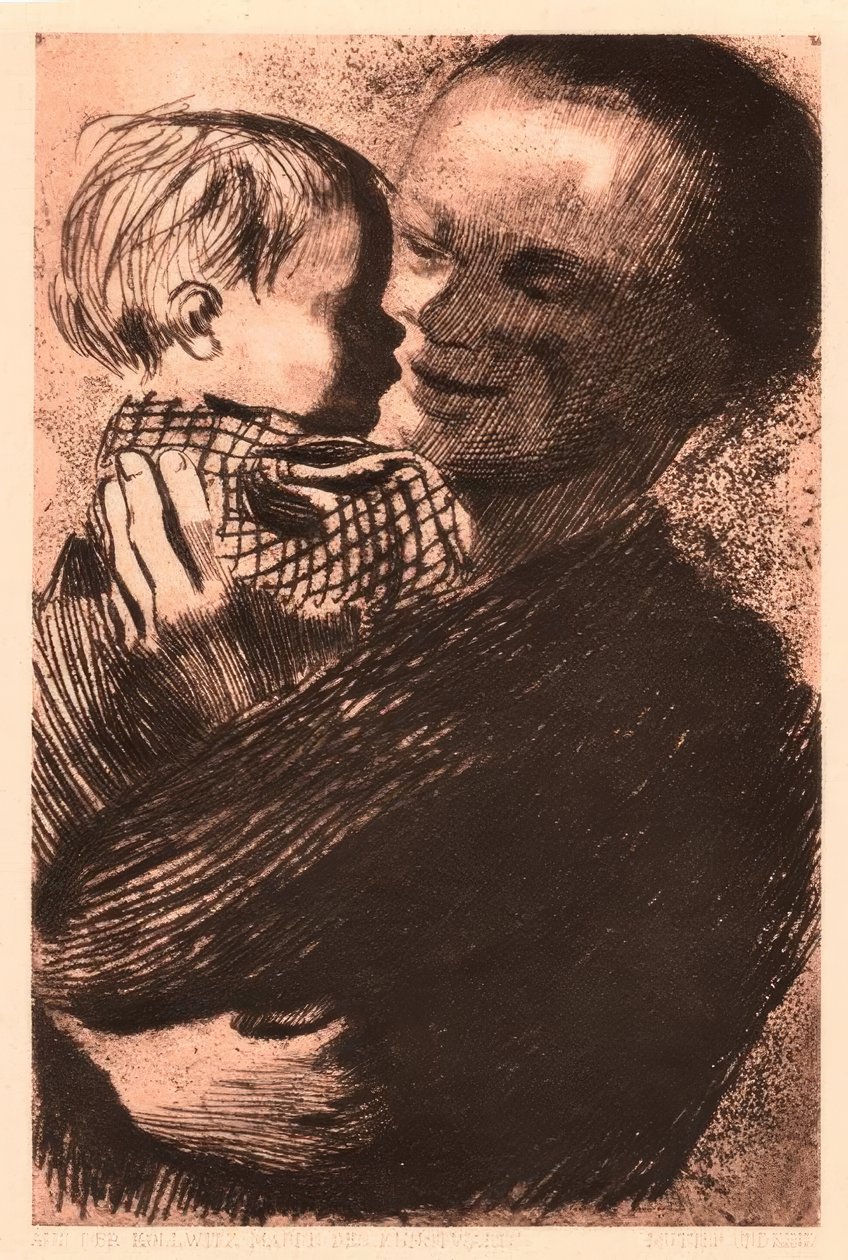 Mãe e filho de Käthe Kollwitz