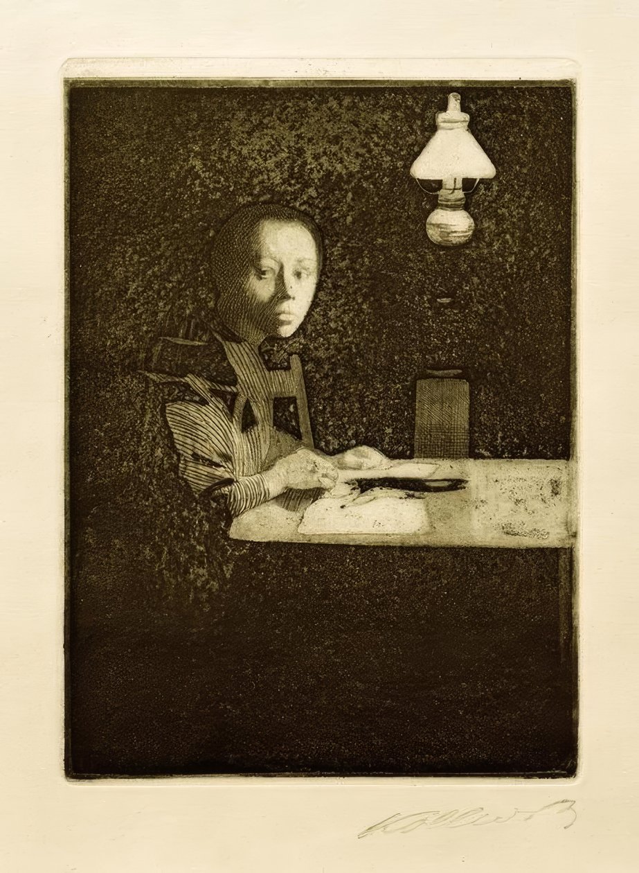 auto-retrato de Käthe Kollwitz