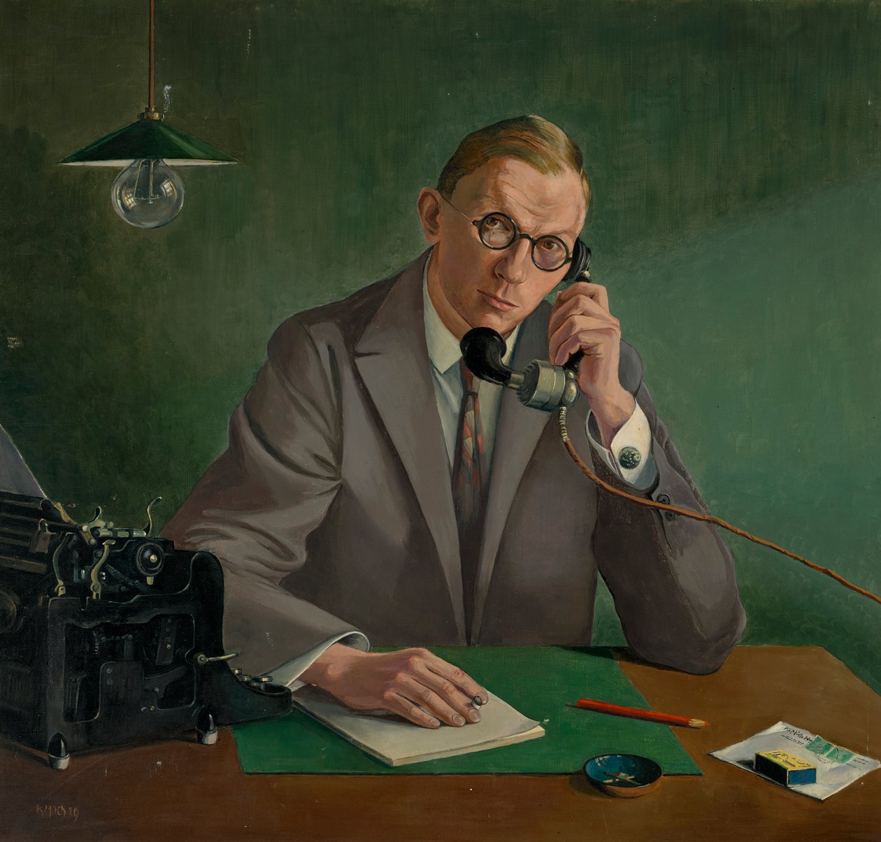 retrato dr E. Müller-Kamp de Käthe Hoch