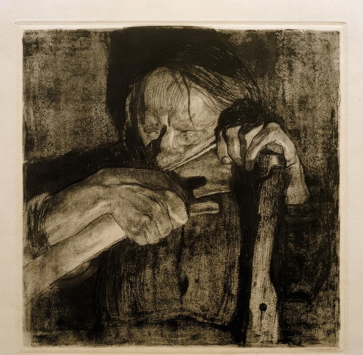 K.Kollwitz, When Dengeln de Käthe Kollwitz