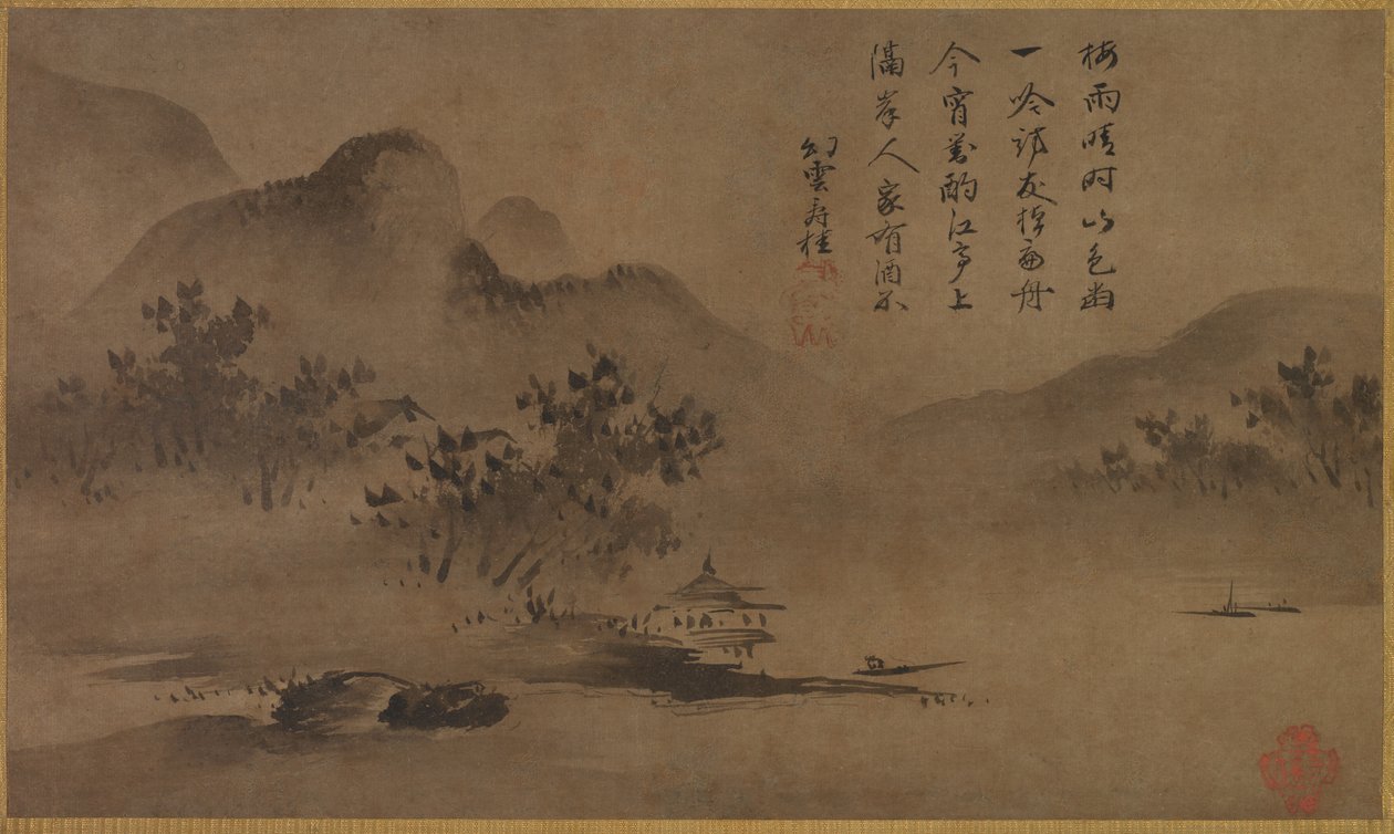Paisagem de Kano Motonobu