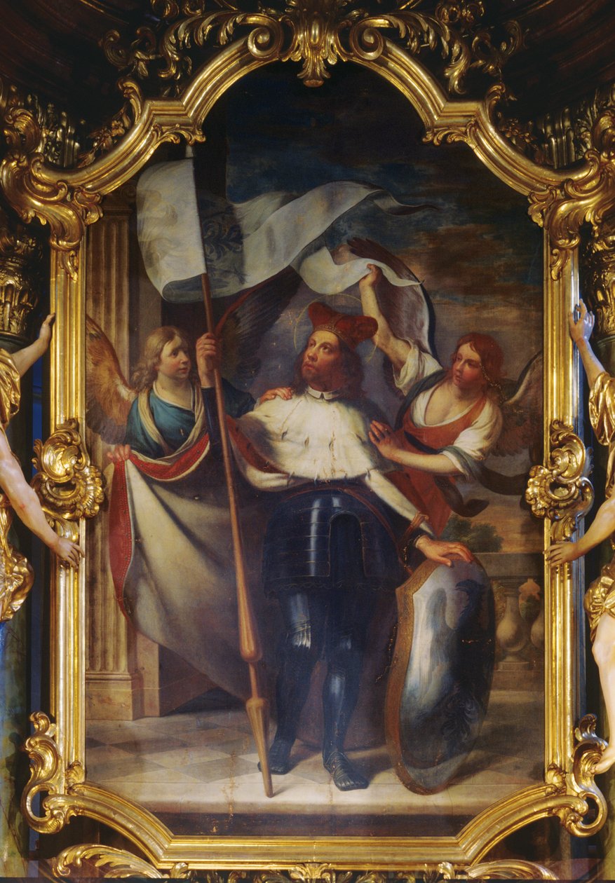 São Venceslau entre dois anjos de Karel Škréta