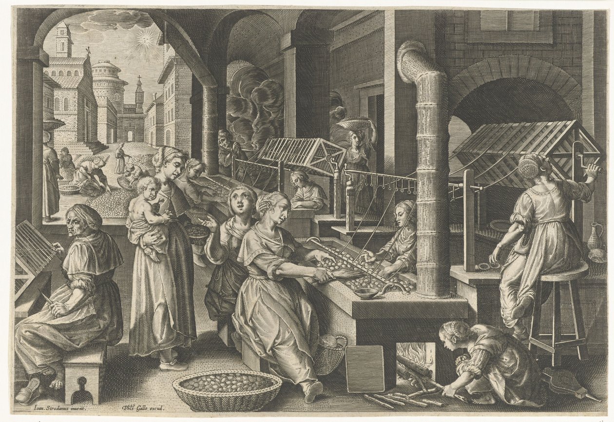 Enrolamento de seda de Karel van Mallery