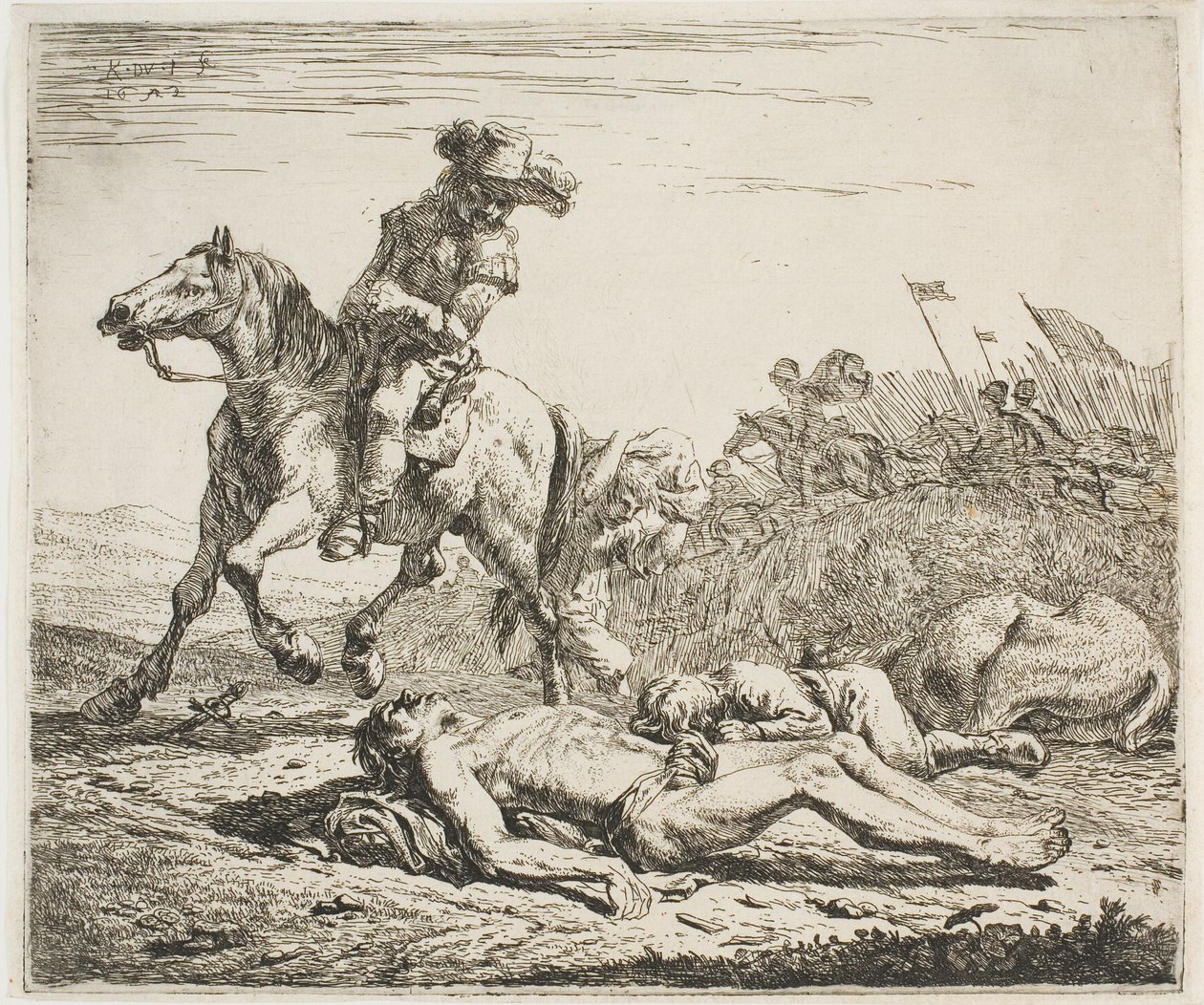 O campo de batalha de Karel Dujardin