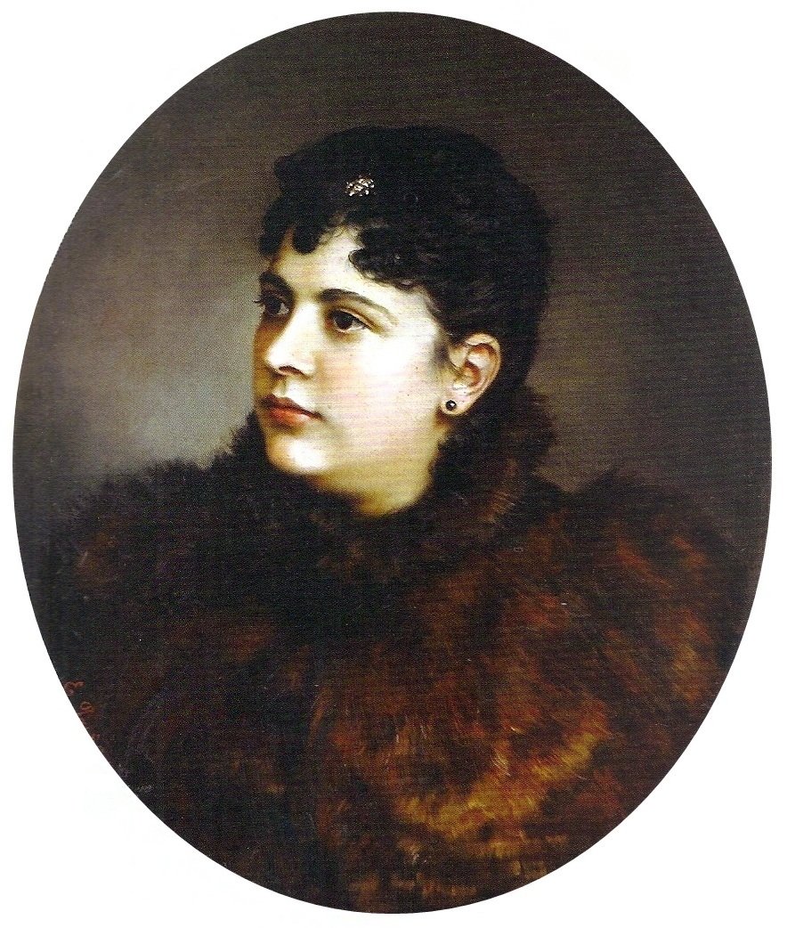 Retrato de Dona Tita de Karl Ernest Papf