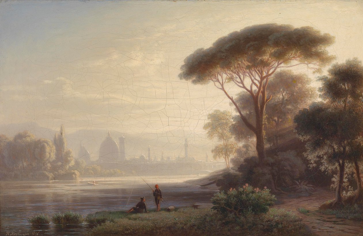Uma manhã em Florença de Karl Heilmayer