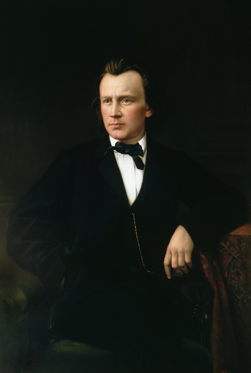 J. Brahms, c.1860 de Karl von Jagemann