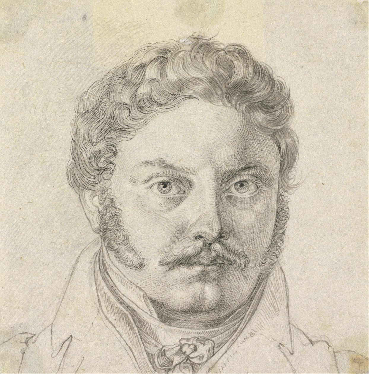 Retrato de Peder Hjort de Karl Barth