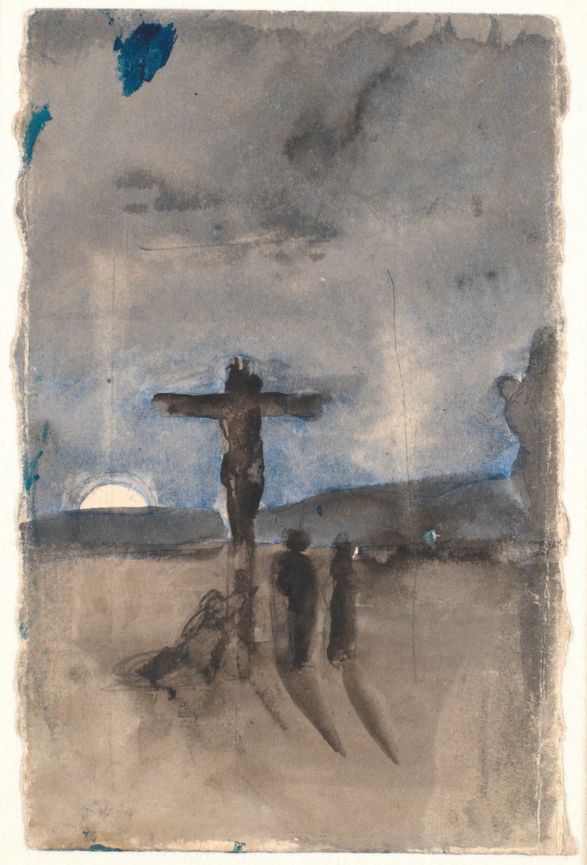 Cristo na cruz de Karl Isakson