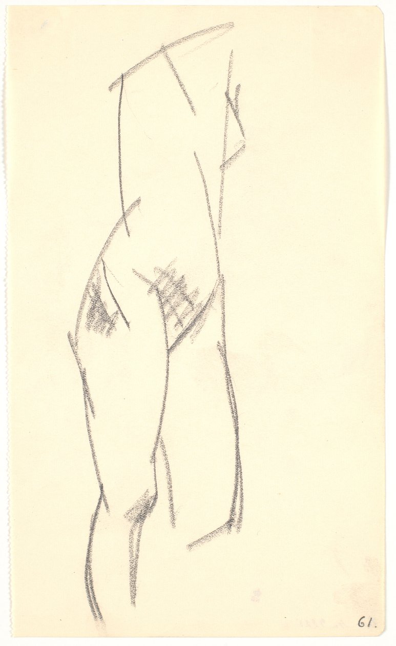 Modelo em pé de Karl Isakson