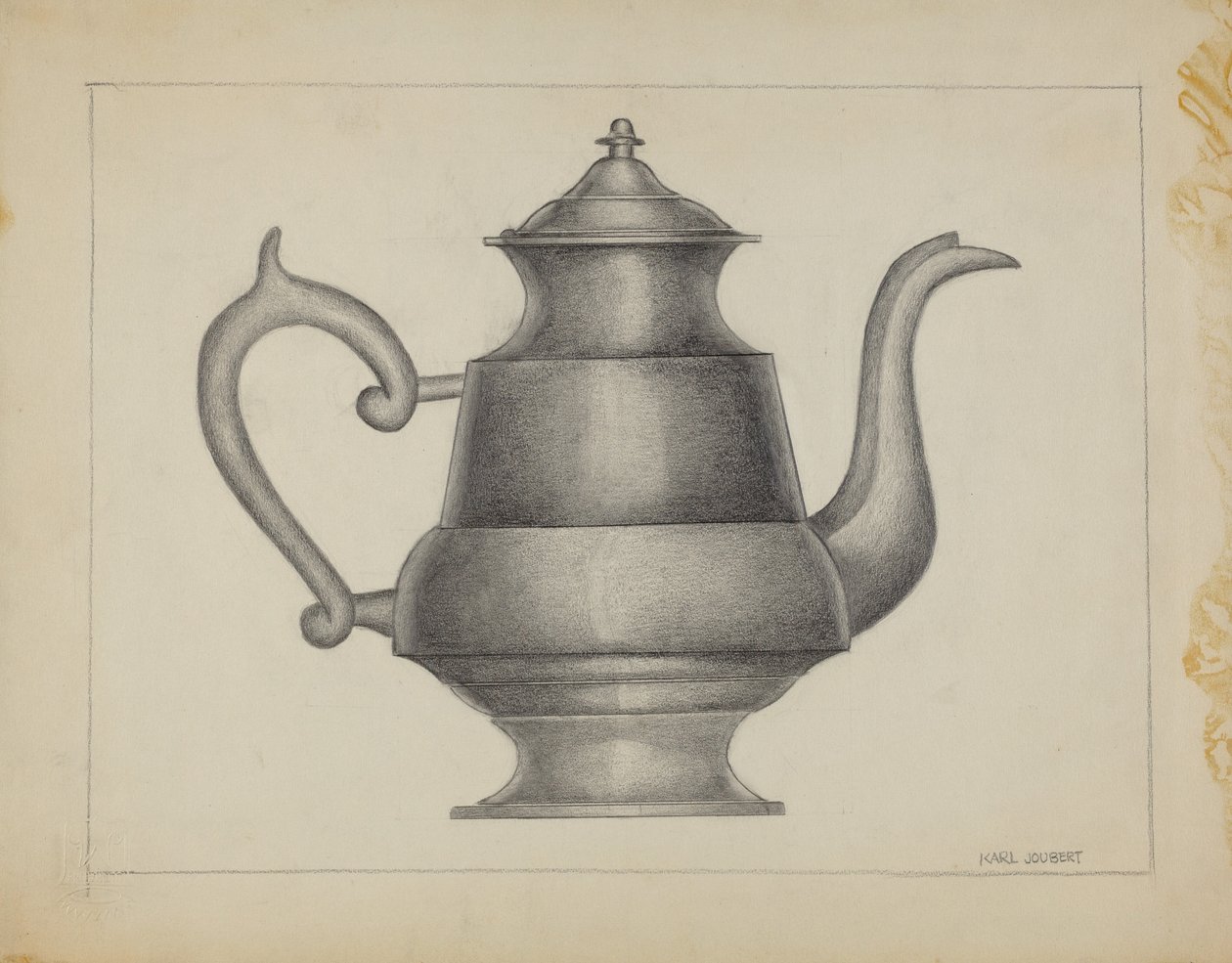 Bule de Estanho de Karl Joubert