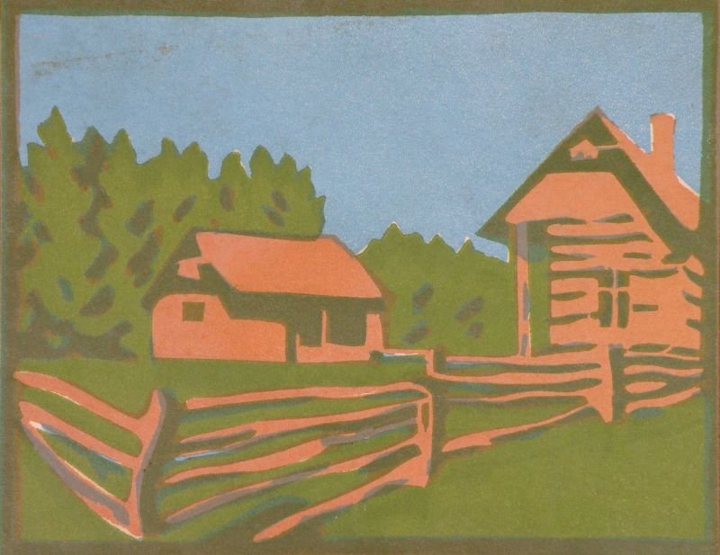 Fazenda e Fonte de Károly Ferenczy