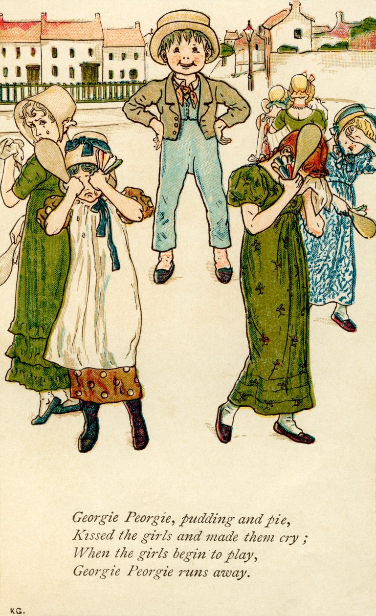 Georgie Peorgie pudim e de Kate Greenaway