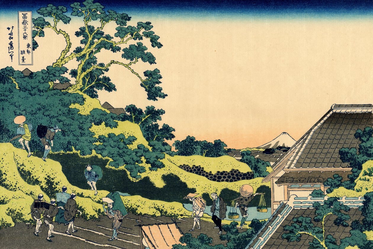 Sundai, Edo de Katsushika Hokusai