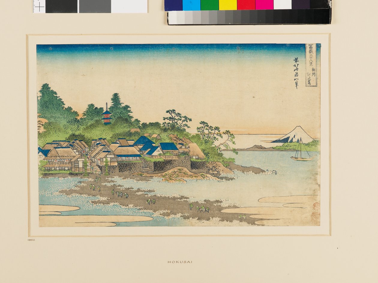 Fuji de Enoshima de Katsushika Hokusai