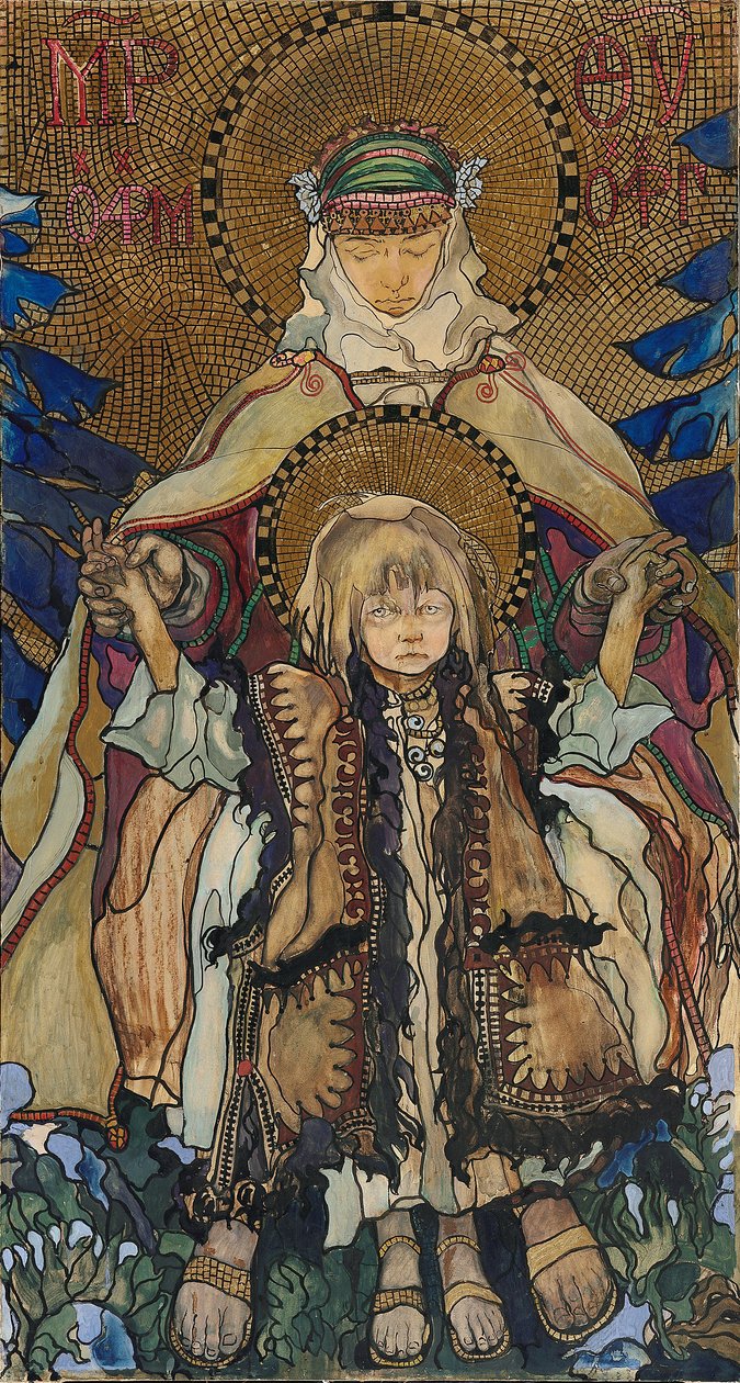 A Madona Hutsul de Kazimierz Sichulski