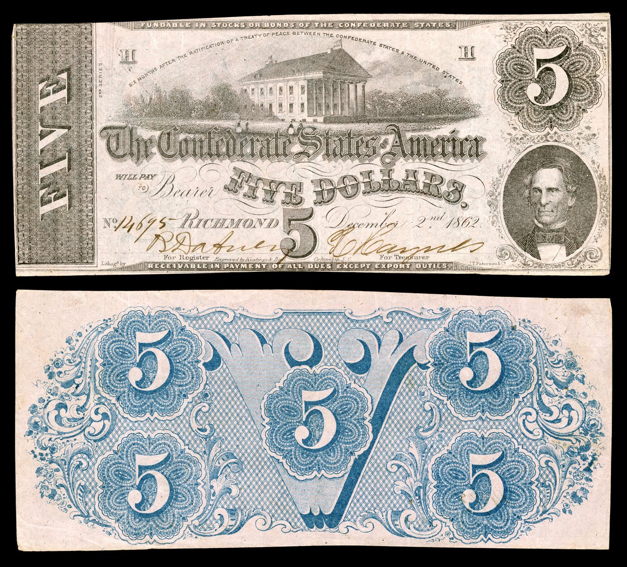 CSA-T53- $ 5-1862 de Keatinge and Ball