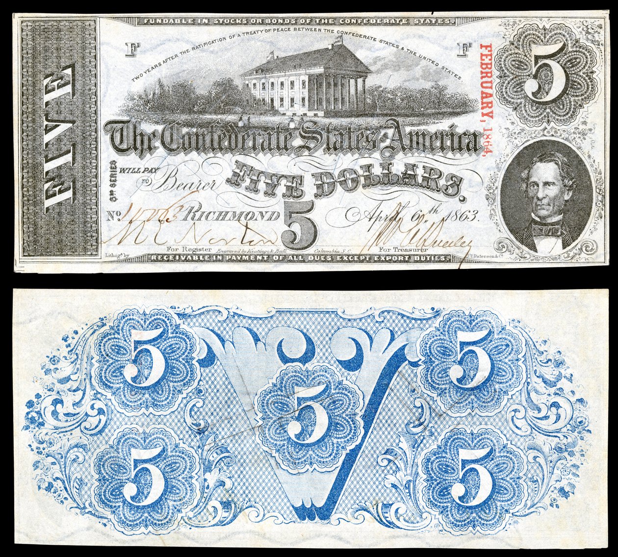 CSA-T60- $ 5-1863 de Keatinge and Ball