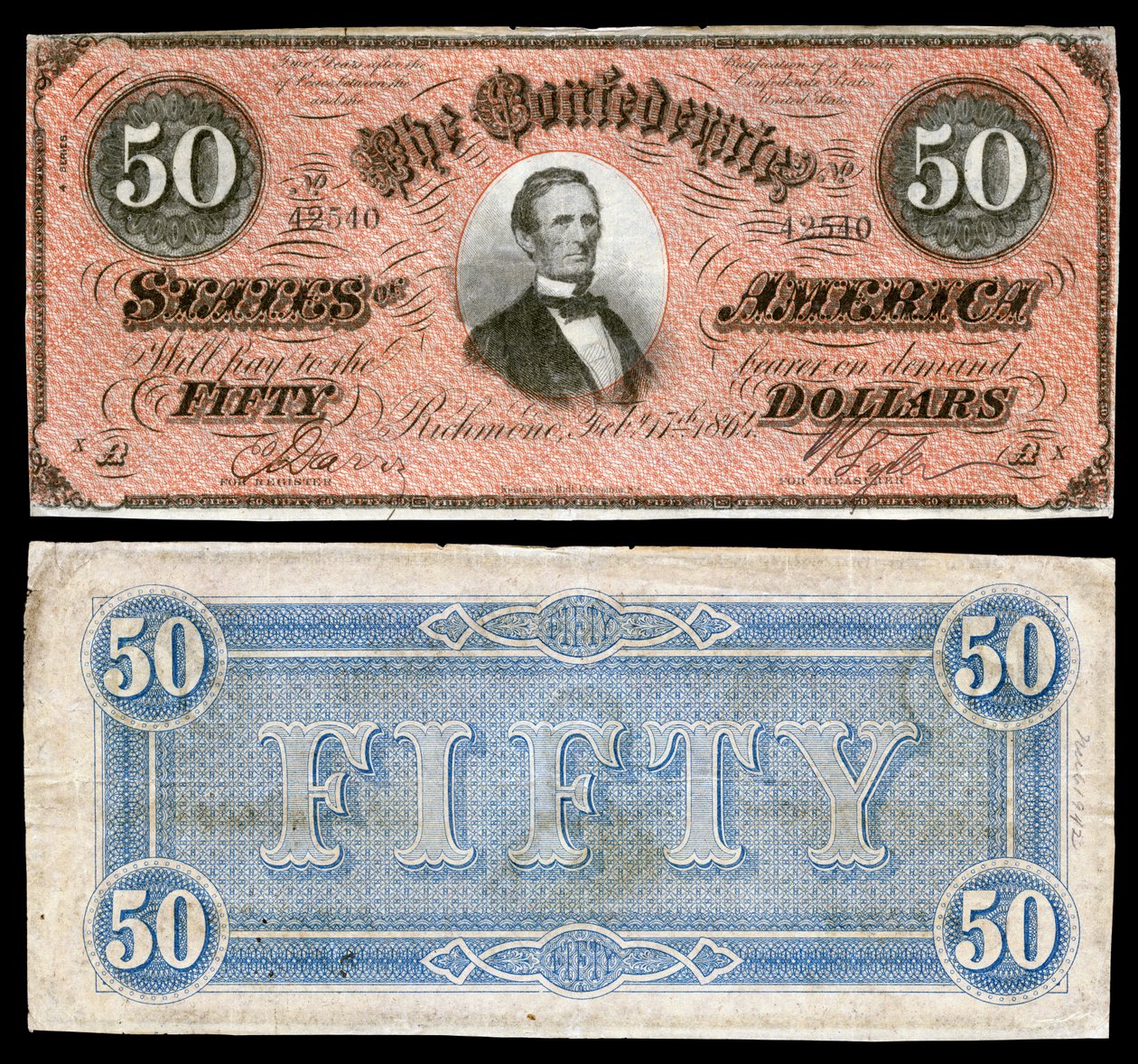 CSA-T66- $ 50-1864 de Keatinge and Ball