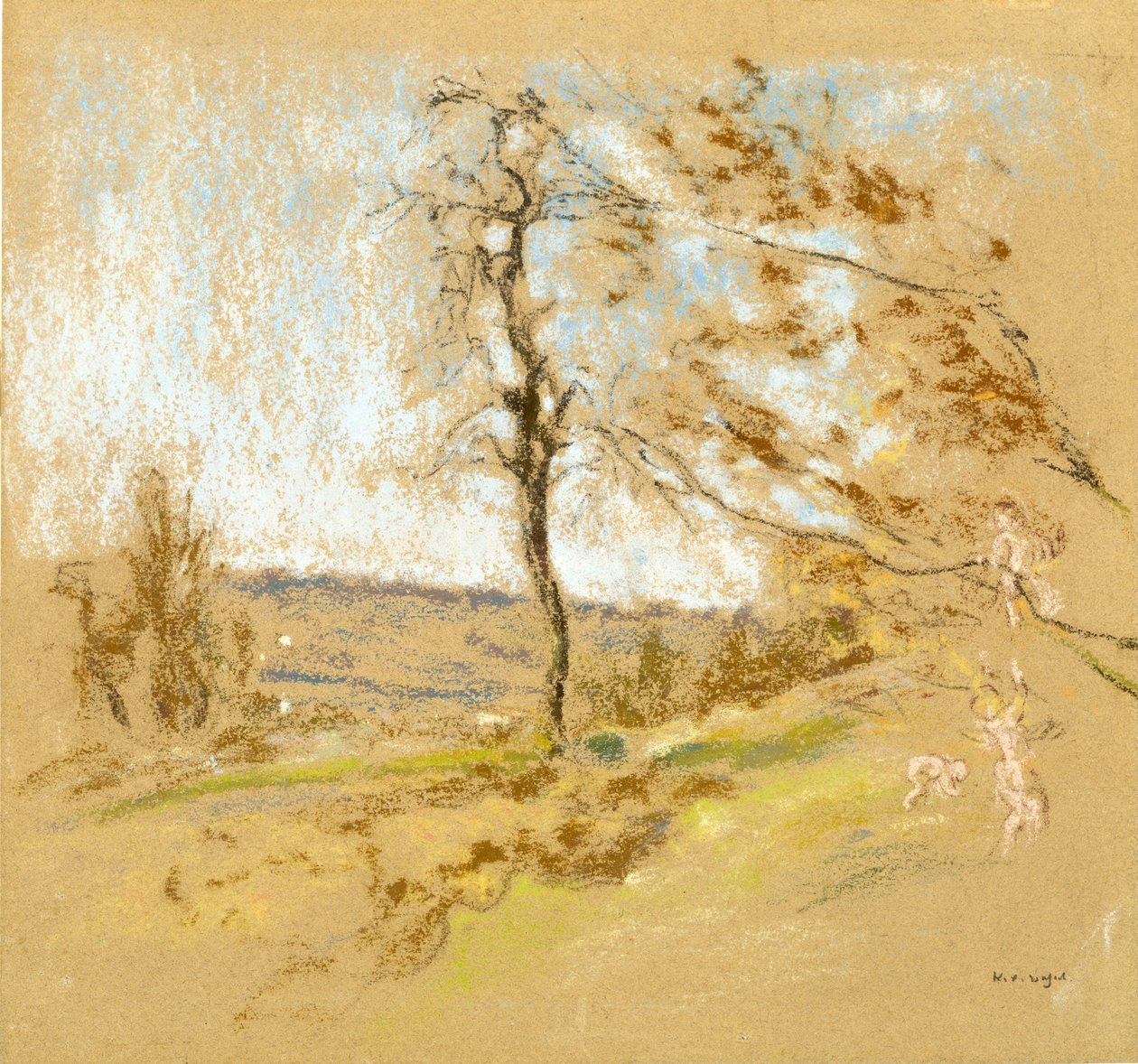 Paisagem, c.1900 de Ker Xavier Roussel