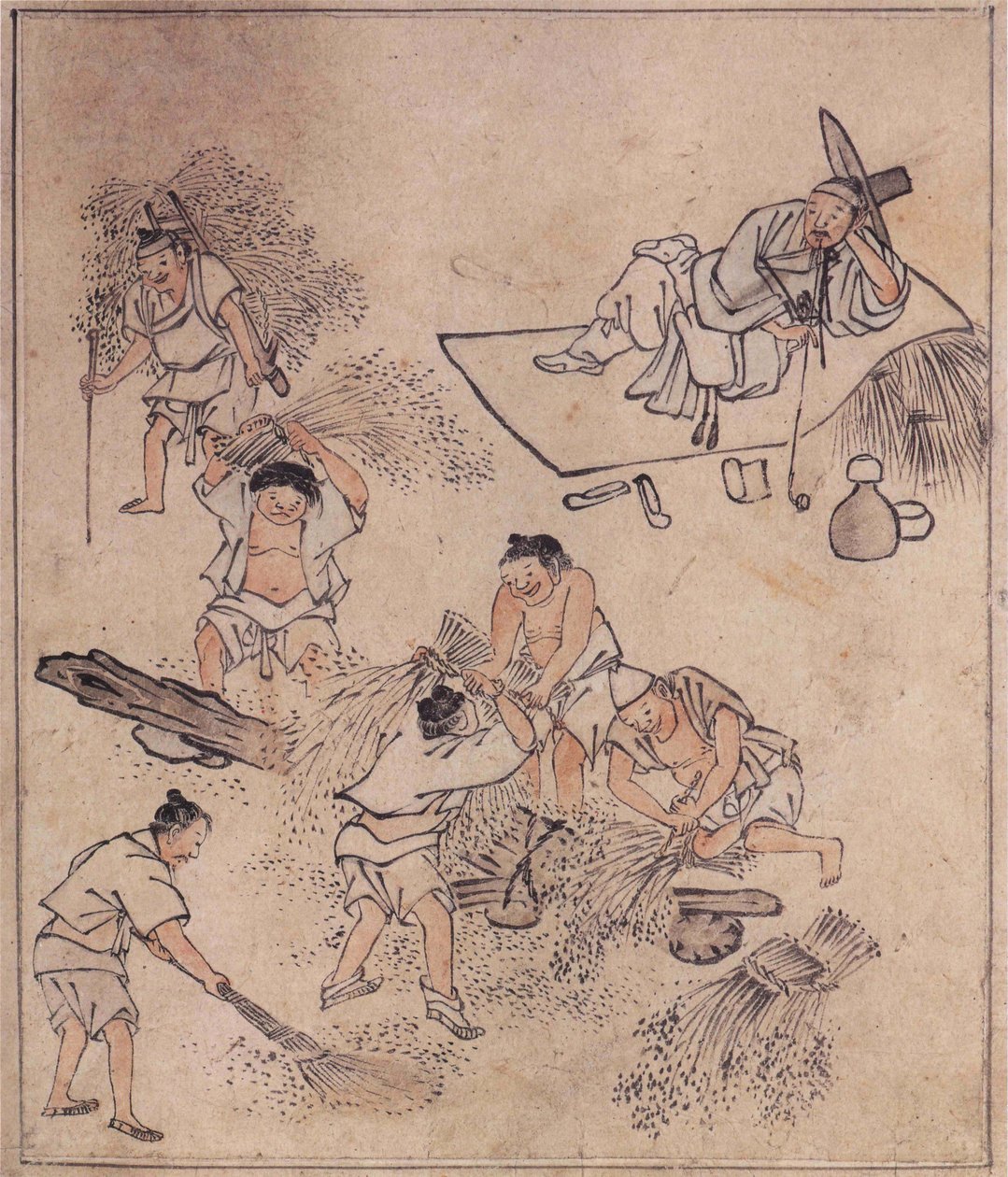Arroz de trituração de Kim Hong Do